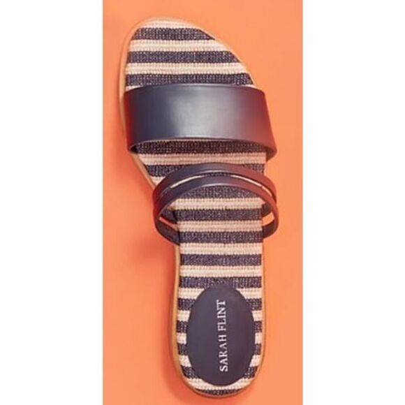 Sarah Flint Molly Flat Sandals Sz. 38 (US 8) - Picture 2 of 9